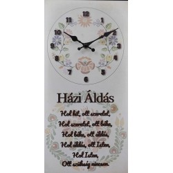 Wall clock 45*22 cm