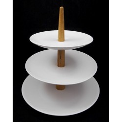 Süteményes kínáló 3 emeletes 