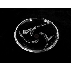 Glass platte EVE 17cm 3pcs