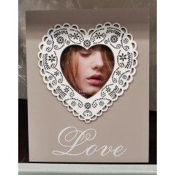 Rama foto cu inima
