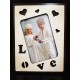 Picture frame double Love 10*10 cm