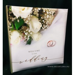 Fotóalbum  Welcom to Our Wedding 10*15 200 Fotóalbum  Welcom to Our Wedding 10*15 200