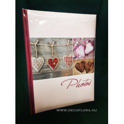 Fotóalbum  Vintage hearts 10*15 200 Fotóalbum  Vintage hearts 10*15 200