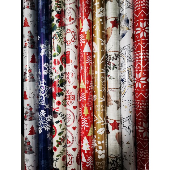 Christmas wrapping paper 2m*0,7m