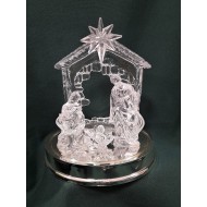 Világító Betlehem 14*16 cm