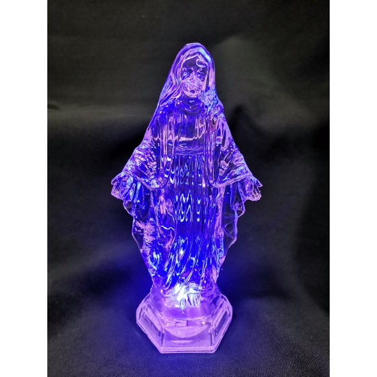 Sf. Maria cu lumina led 17,5 cm