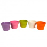 Kerámia válas kaspó Primula mix 12*10 cm  Kerámia válas kaspó Primula mix 12*10 cm