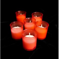Candle set of 6 pieces