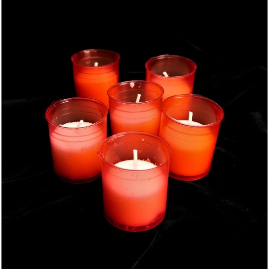 Candle set of 6 pieces