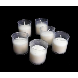 Candle set of 6 pieces
