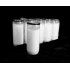 Candle insert OIL4 white 160g 10pcs
