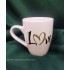 Porcelain mug Goldie "Love" in gift box 300 ml