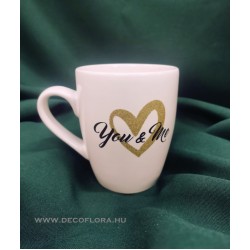 Porcelain mug Goldie "Love" in gift box 300 ml