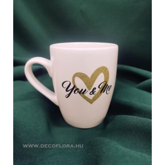 Porcelain mug Goldie Love in gift box 300 ml