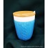 Mug Blue Sweater with ceramic spoon and bamboo lid 300 ml