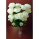 NO KWO1763 Decorative flower bouquet mini rose head 34cm/3 types