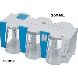 Water glass set*6 Pasabahce ALANYA 200 ml