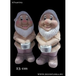 Dekor kerámia manó pasztell 23 cm