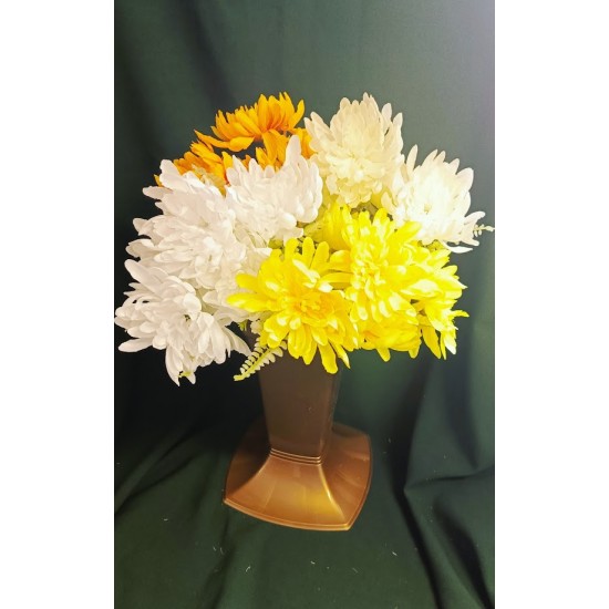 NO-KWO1821-Chrysanthemum bouquet 5 heads - flower bouquet