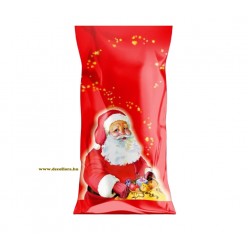 Mikulás tasak piros 20*35 