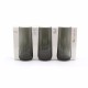 Cuted glass set of 3 Nova Long 360 ml