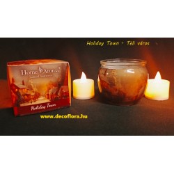Scented candle in a glass - Holiday Town - scented candle - 