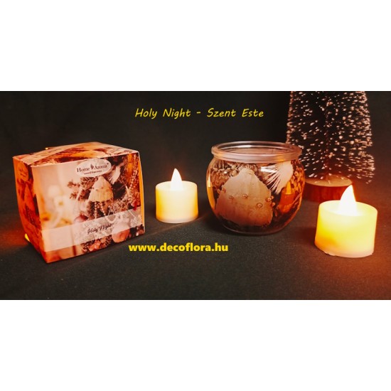 Scented candle in a glass - Holy Night - scented candle -