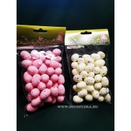 Dekor tojás hungarocell 2,5cm 50db/cs  Dekor tojás hungarocell 2,5cm 50db/cs
