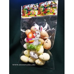 Dekor tojás hungarocell 4 cm 18 db/cs  Dekor tojás hungarocell 4 cm 18 db/cs