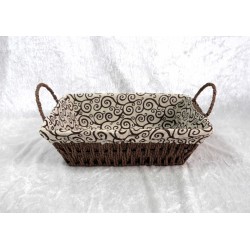 Bread basket brown 27*20cm