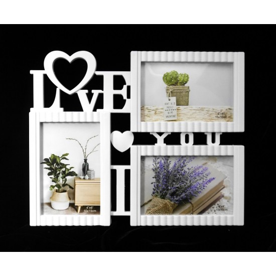 Picture frame I Love You 3 pcs 
