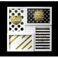 Photoframe divided 4 photos