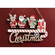   Decor usa Christmas 22*15 cm