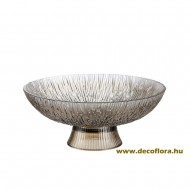 Talpas üvegtál DELI  25cm
