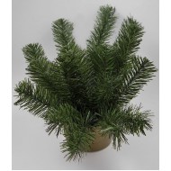 Sírtál műfenyővel - nyújtott 35 cm Sírtál műfenyővel - nyújtott 35 cm