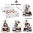 Snow globe "Sledding world" 68*68*90 mm 3 ass