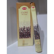 Füstölő pálca HEM (hexa) 20 db - Clove /Szegfűszeg/