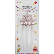 Cake candle star 14 cm