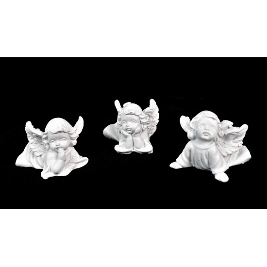 Lounging angel in 3 types 5*4cm