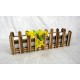 Wood railing - decorating accessory