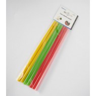 Szilikon ragasztó rúd SZÍNES 180*7 mm