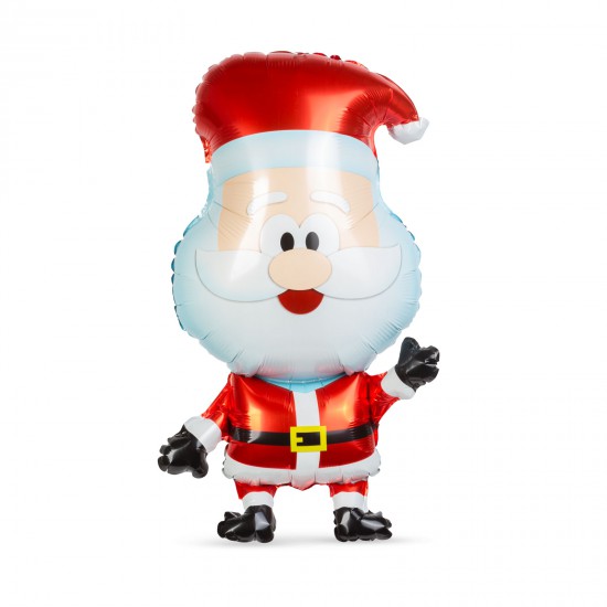 Christmas balloons - aluminum foil - Santa Claus - 80 x 48 cm