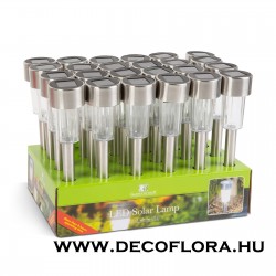 LED-es kültéri szolár lámpa