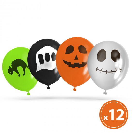 Halloween balloons 12pcs/set