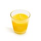 Citronella scented candle glass - 6.5 x 6.5 cm