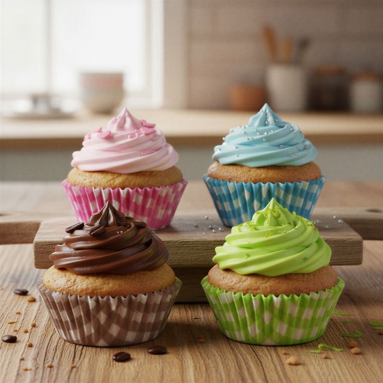 Muffin paper set - 100 pcs / package