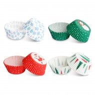 Muffin papír szett - Karácsony - 100 db / csomag