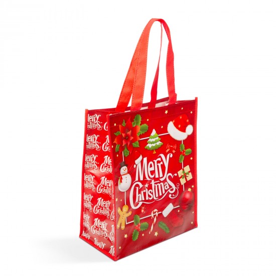 Christmas gift bag - "Merry Christmas" - 27 x 33 x 12 cm