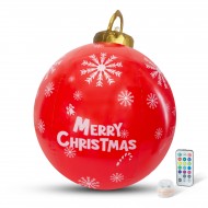 Glob Crăciun uriașă gonflabilă cu RGB LED - 60 cm Glob Crăciun uriașă gonflabilă cu RGB LED - 60 cm
