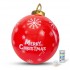 Inflatable RGB LED giant Christmas ball - 60 cm